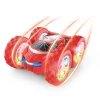 Remote control rolling stunt double-sided car dump car high-speed rotation Double-sided light durable boy toy window box packaging with remote control USB charging cable 3.7V lithium battery Item Picture